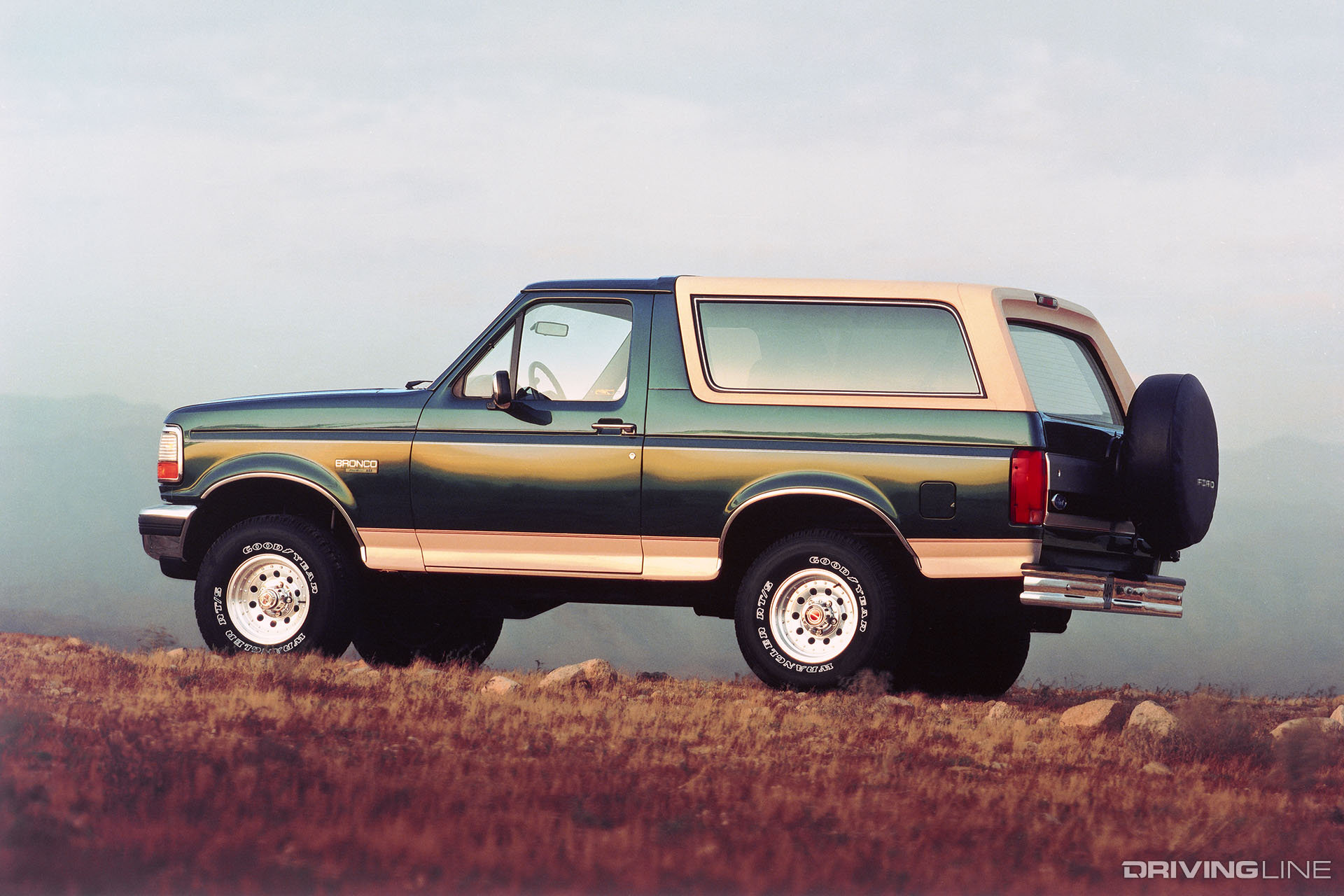 Ford Bronco Green Tan