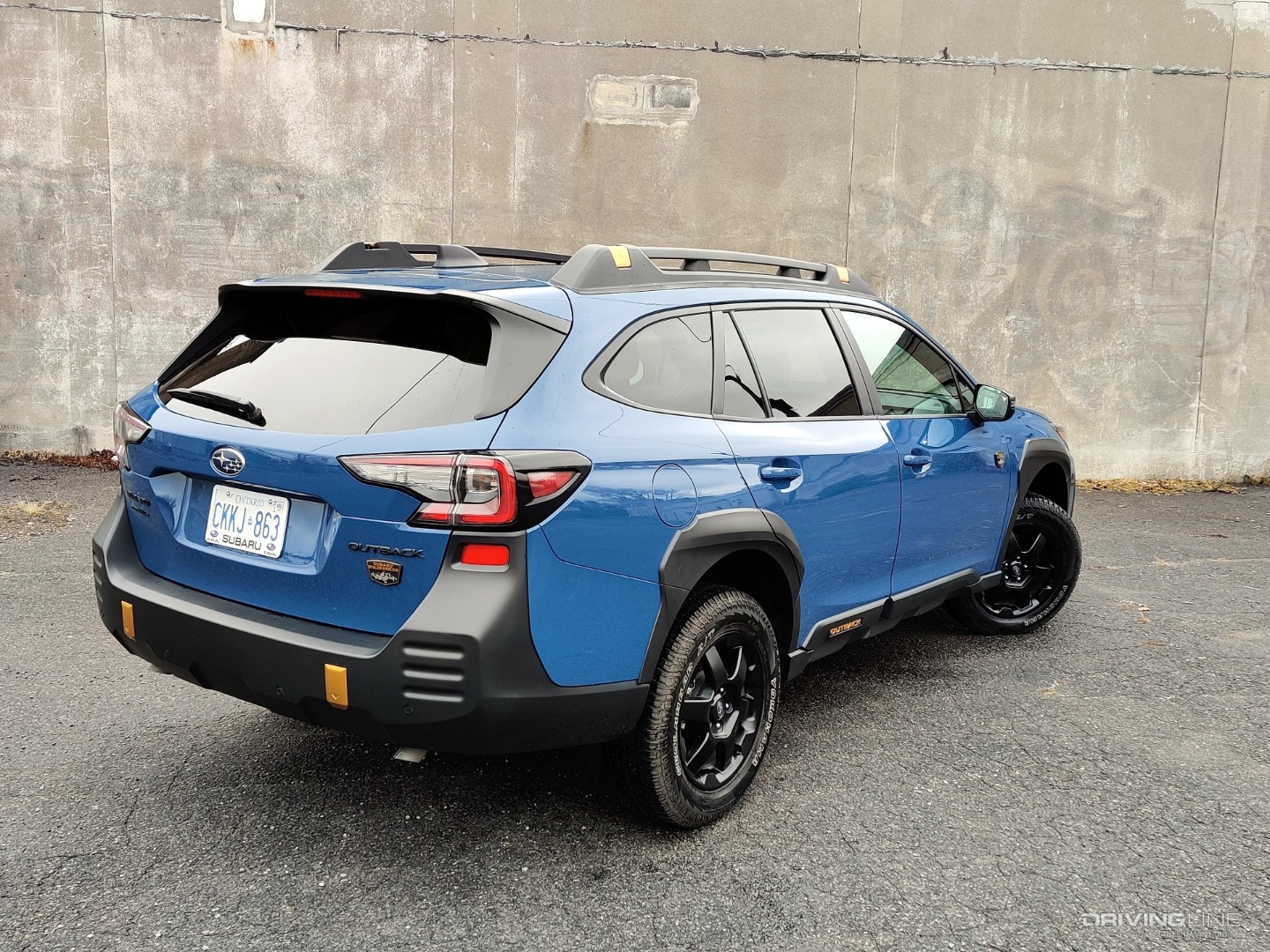 2022 Subaru Outback Wilderness rear 3/4 view