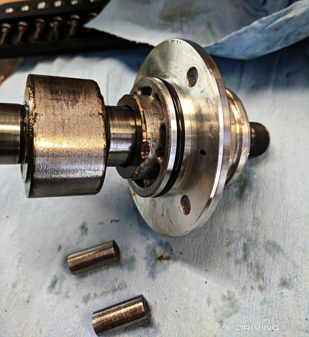 Damaged CP4.2 Bosch Diesel Injection Pump