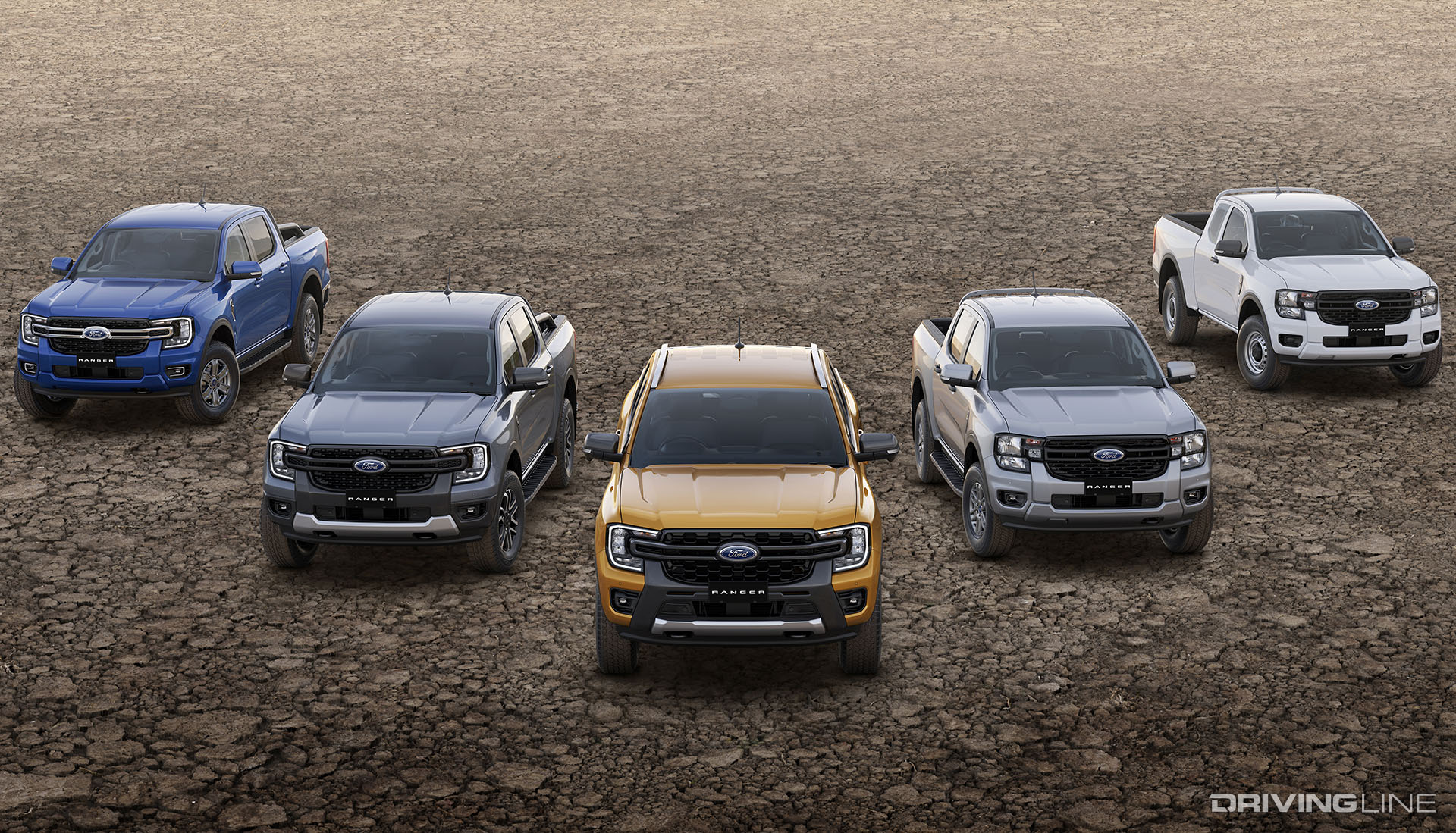 2023 Ford Ranger Lineup