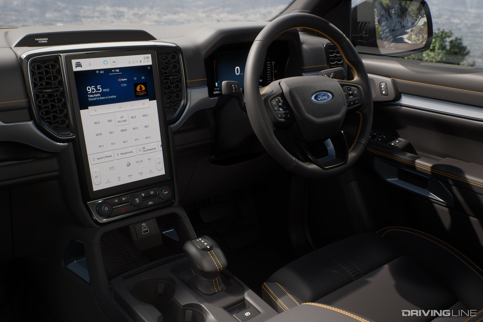 2023 Ford Ranger Interior