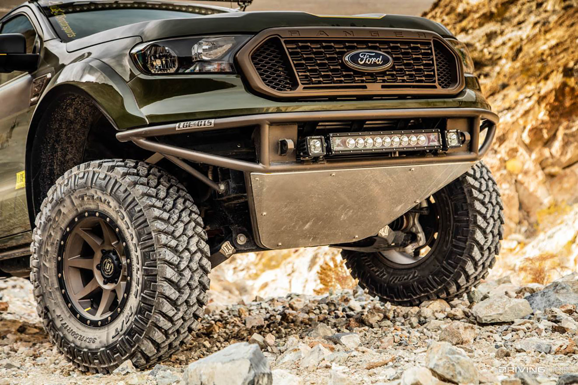Ford Ranger on Nitto Trail Grappler tires