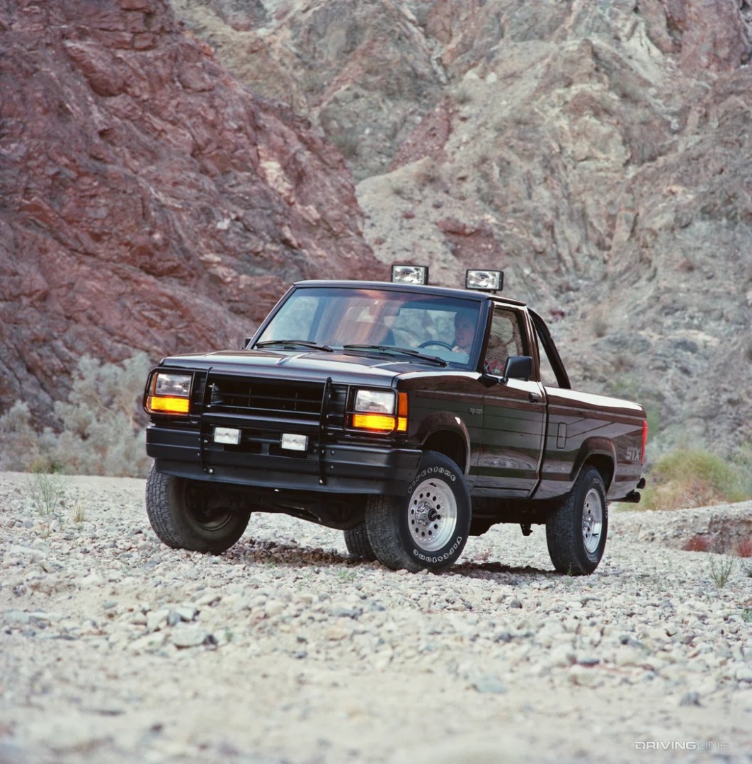 1990 Ford Ranger redesign in the mountains