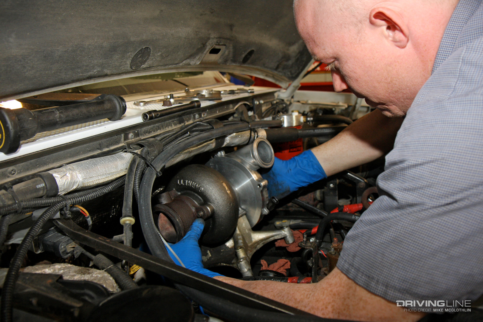 Turbocharger Install 7.3L Power Stroke Diesel