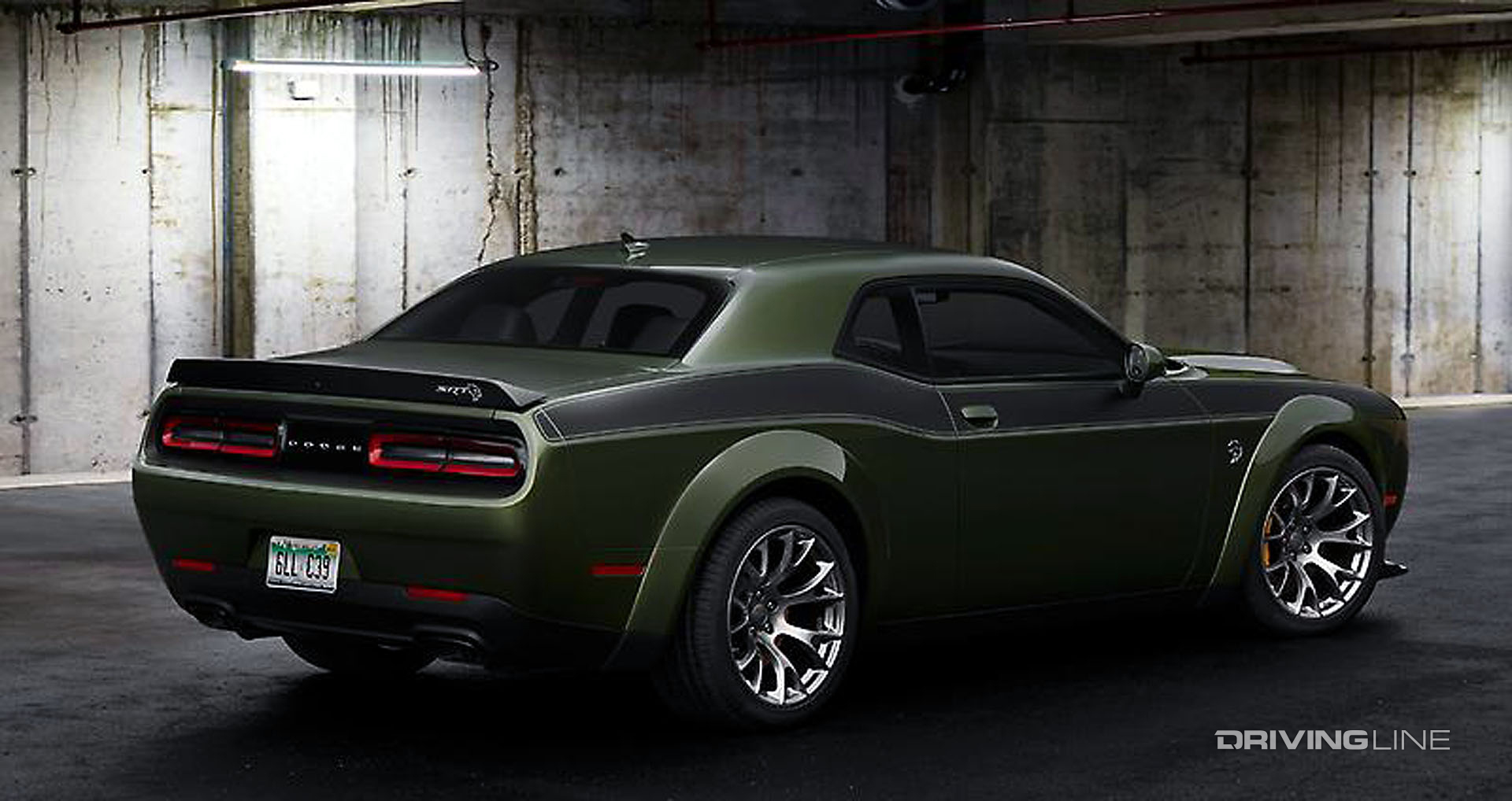 Dodge Charger and Challenger SRT Hellcat Jailbreak rear view