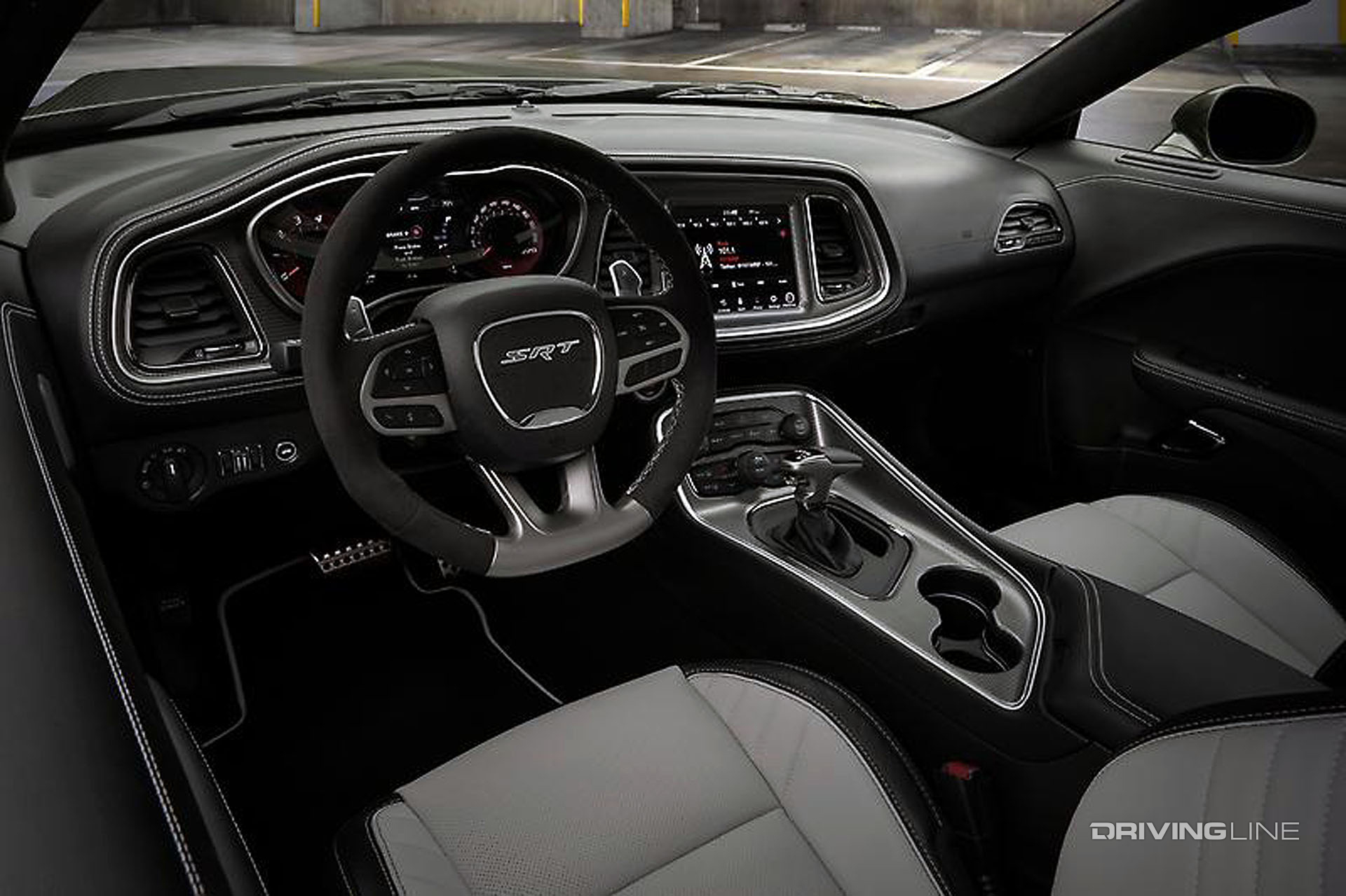 Dodge Charger and Challenger SRT Hellcat Jailbreak interior view