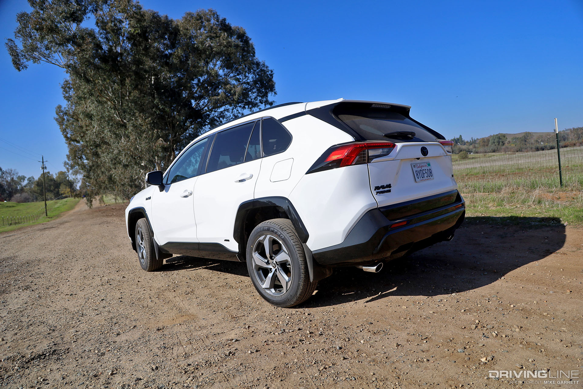 2021 Toyota RAV4 Prime on Trail