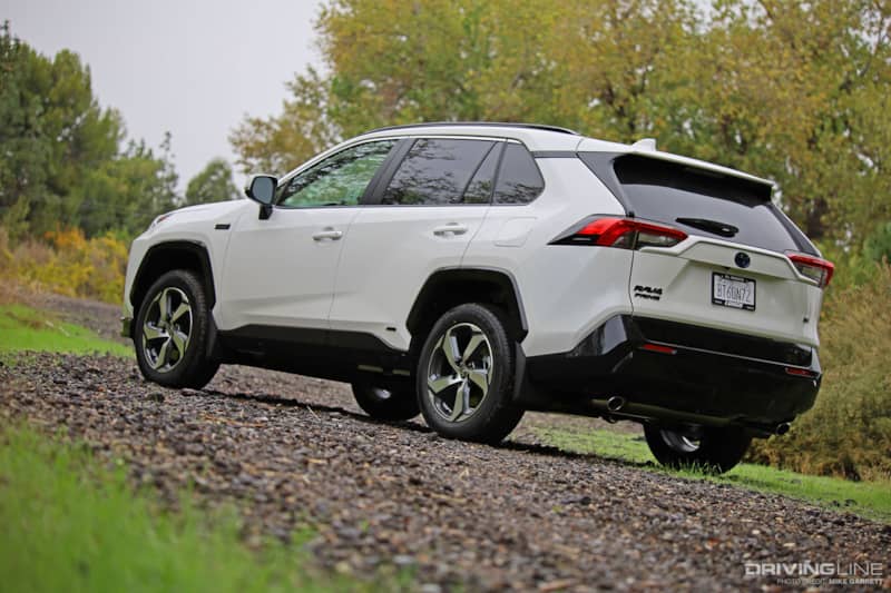 2021 Toyota RAV4 Prime on Trail