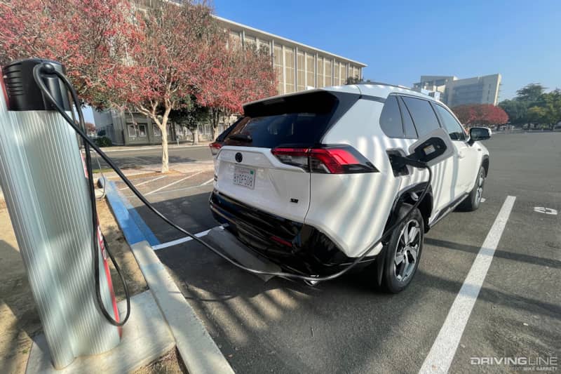 2021 Toyota RAV4 Prime Charging