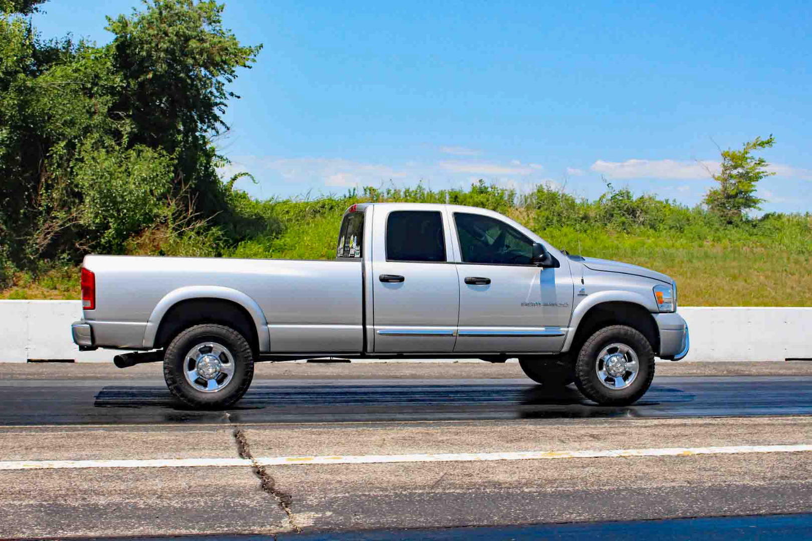 Third Gen Cummins Diesel Drag Racing on Nitto Terra Grappler G2 tires