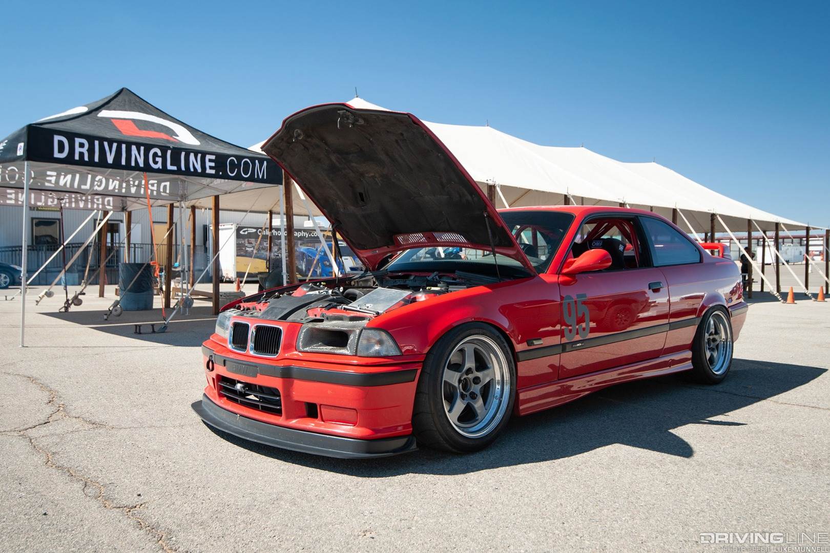BMW 3 Series on Nitto NT01 DOT compliant track tires