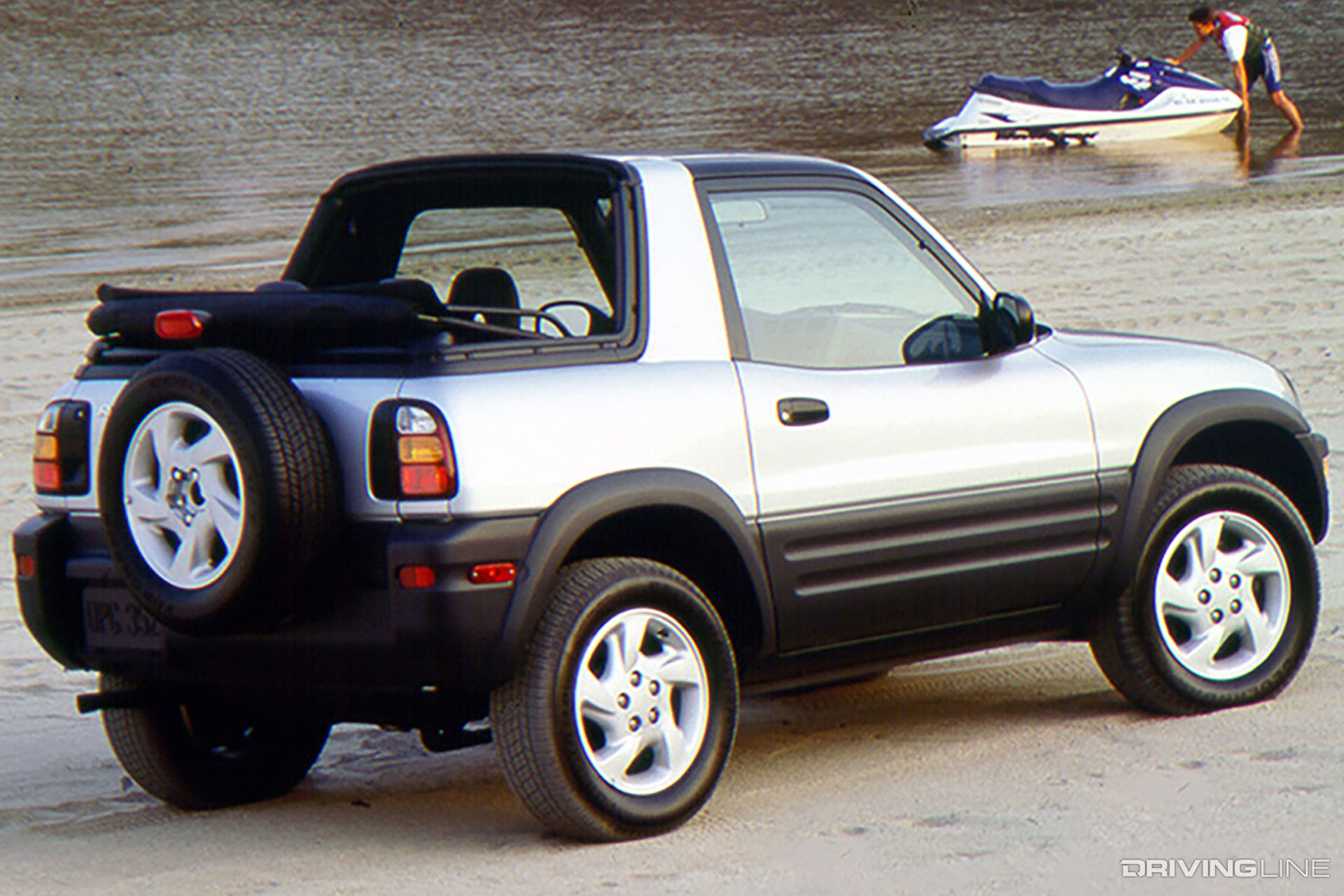 Toyota RAV4 Soft Top Silver