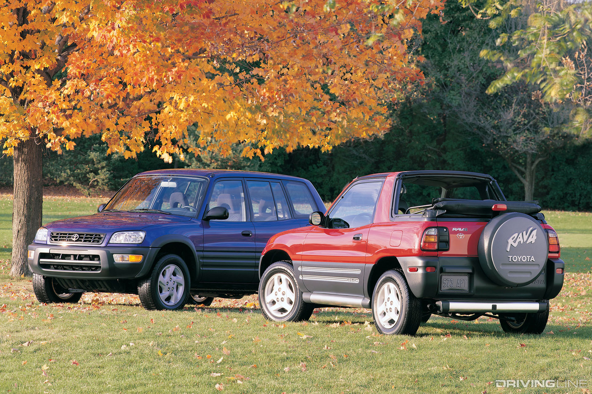 Toyota RAV4 Two Door and Four Door