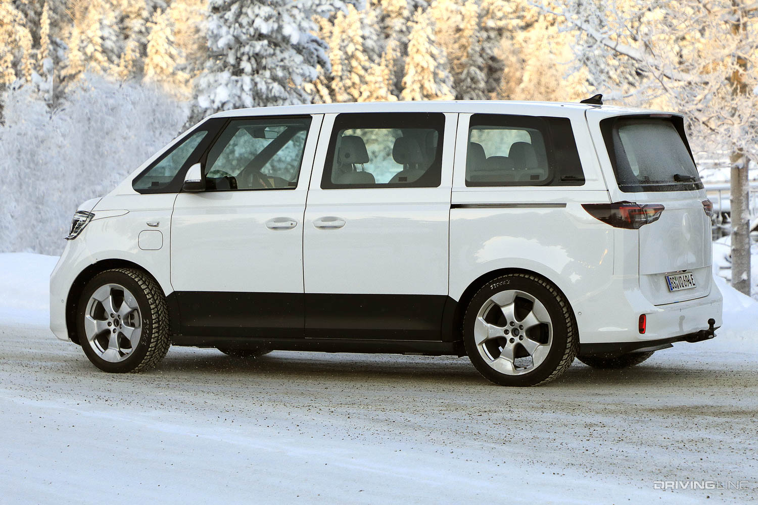 Spy Photos: VW's New, ID.Buzz All-Electric Van cold weather testing