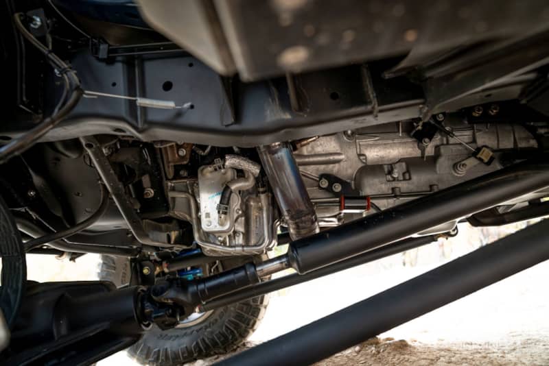 2021 Ford E350 4x4 lower portion of 7.3L V8 Godzilla Engine