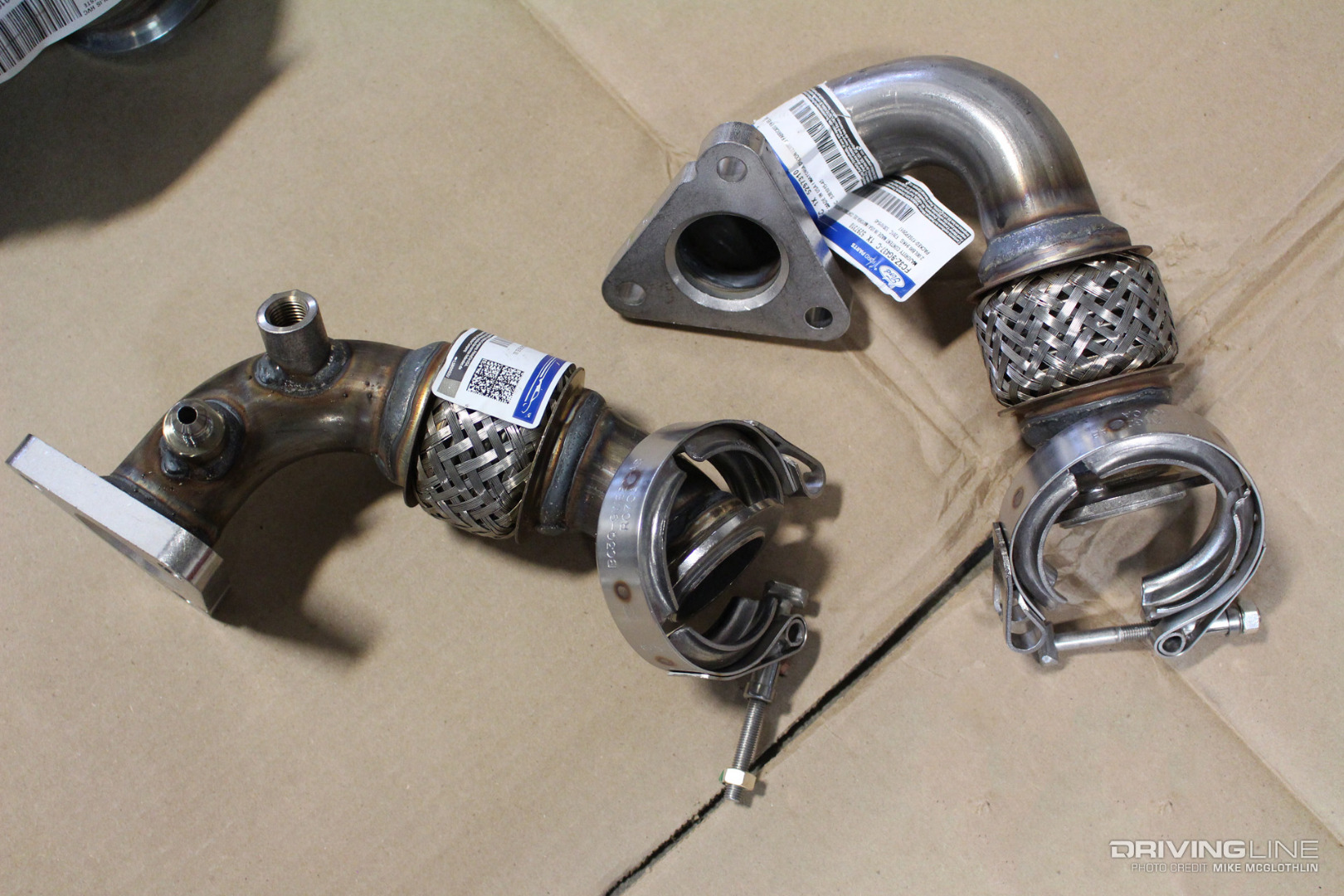 OEM Ford Turbo Up Pipes