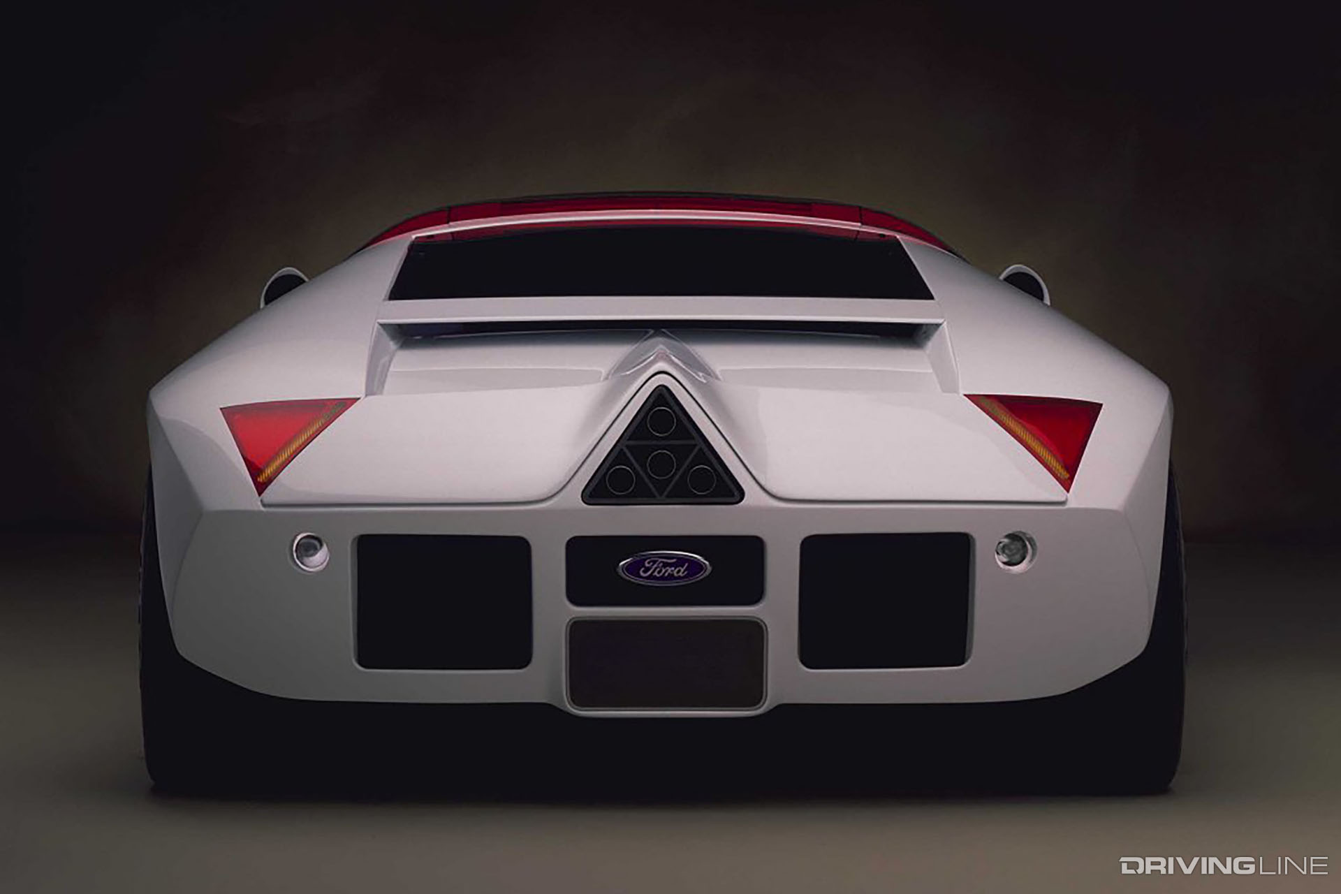 Ford GT90 Rear View