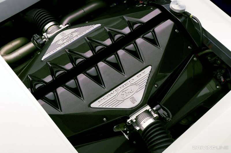 Ford GT90 Engine Bay