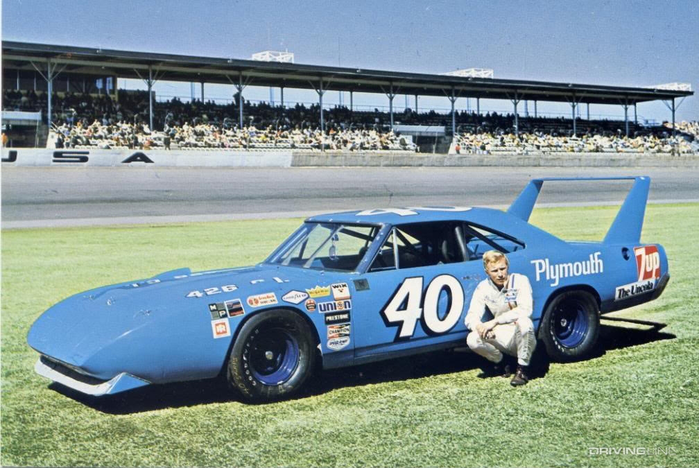 Plymouth Road Runner Superbird in NASCAR