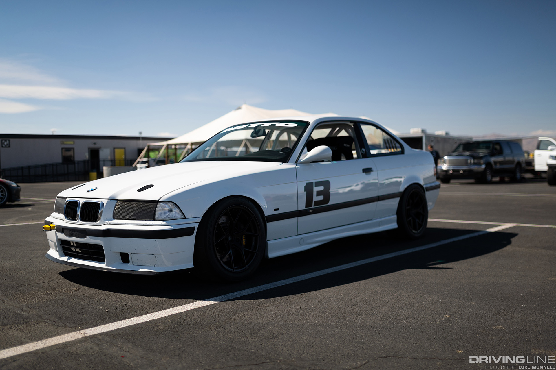 bmw e36 time attack prepping for racing at chuckwalla