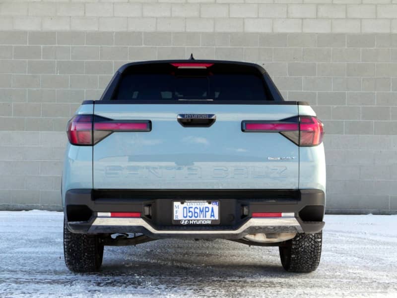 2022 Hyundai Santa Cruz rear view