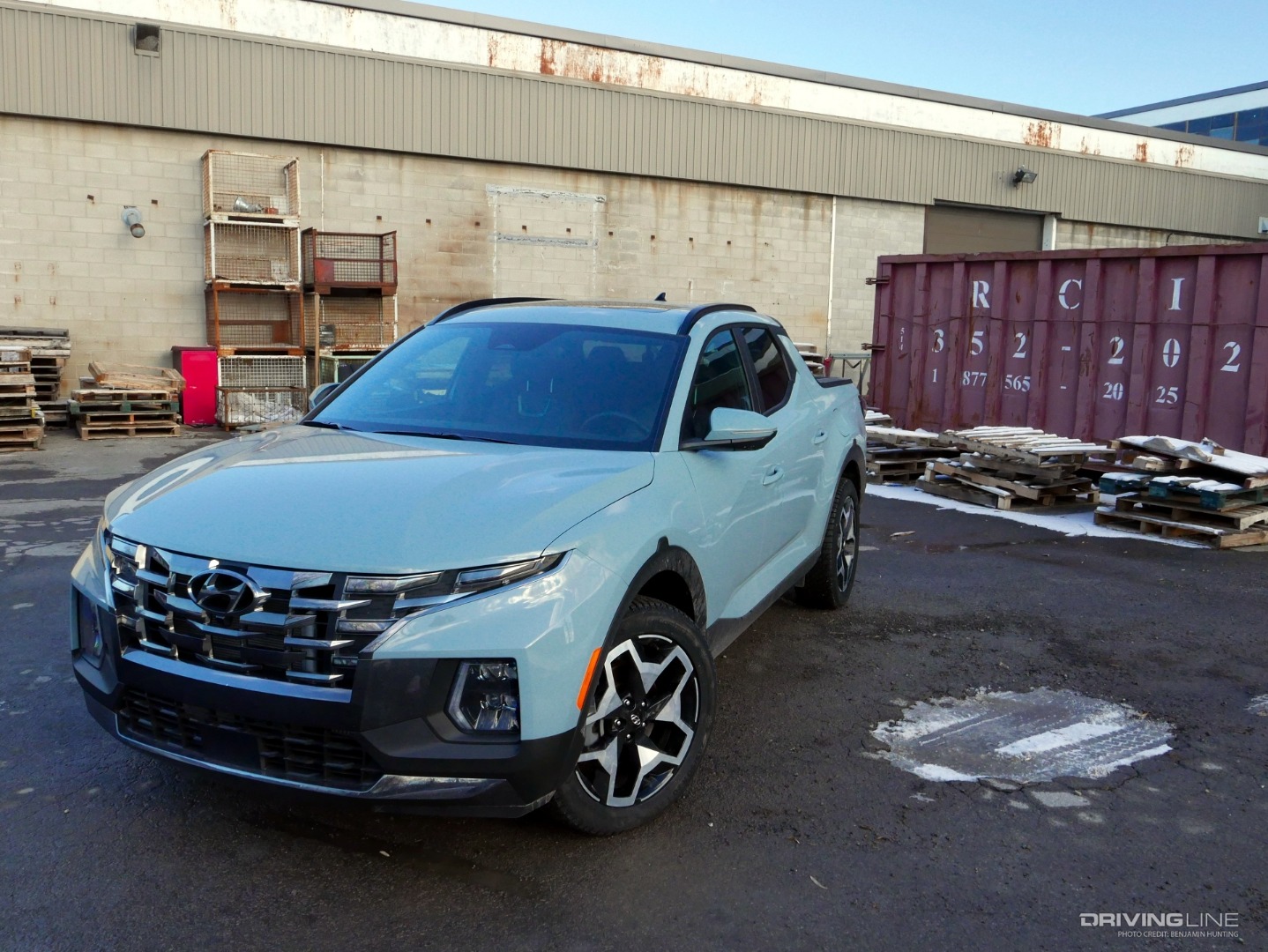 2022 Hyundai Santa Cruz front 3/4