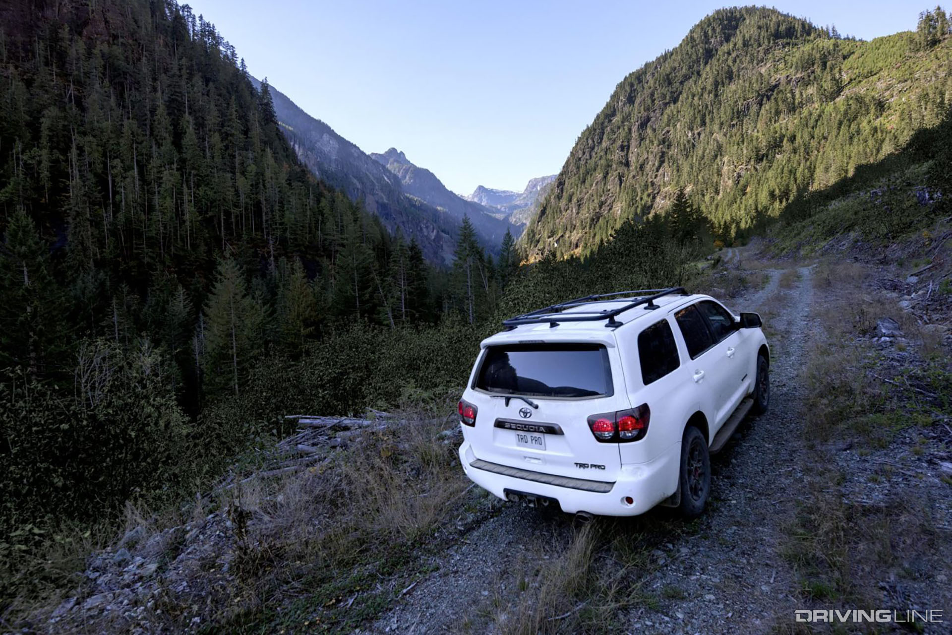 Toyota Sequoia TRD Pro Off-Roading