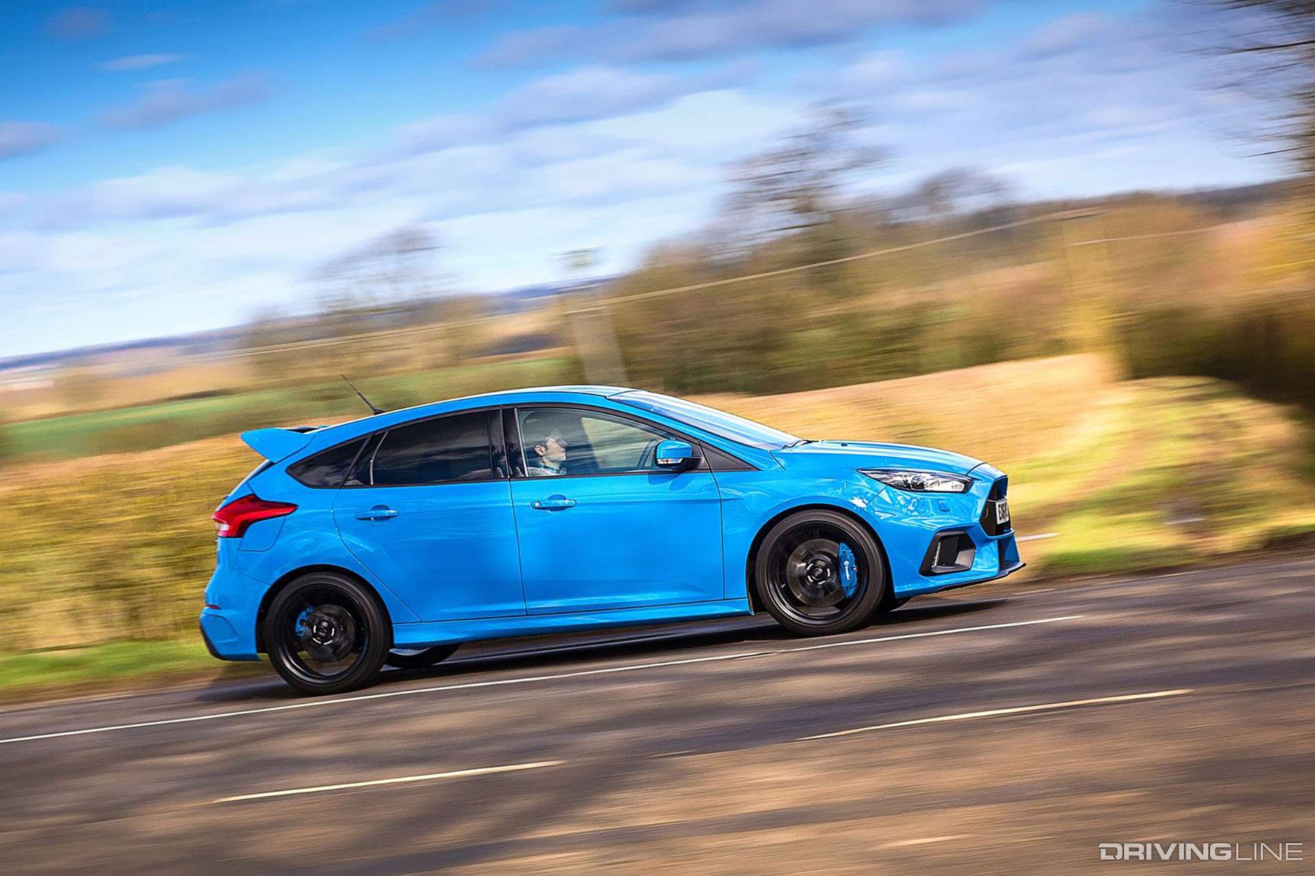Ford Focus RS Blue