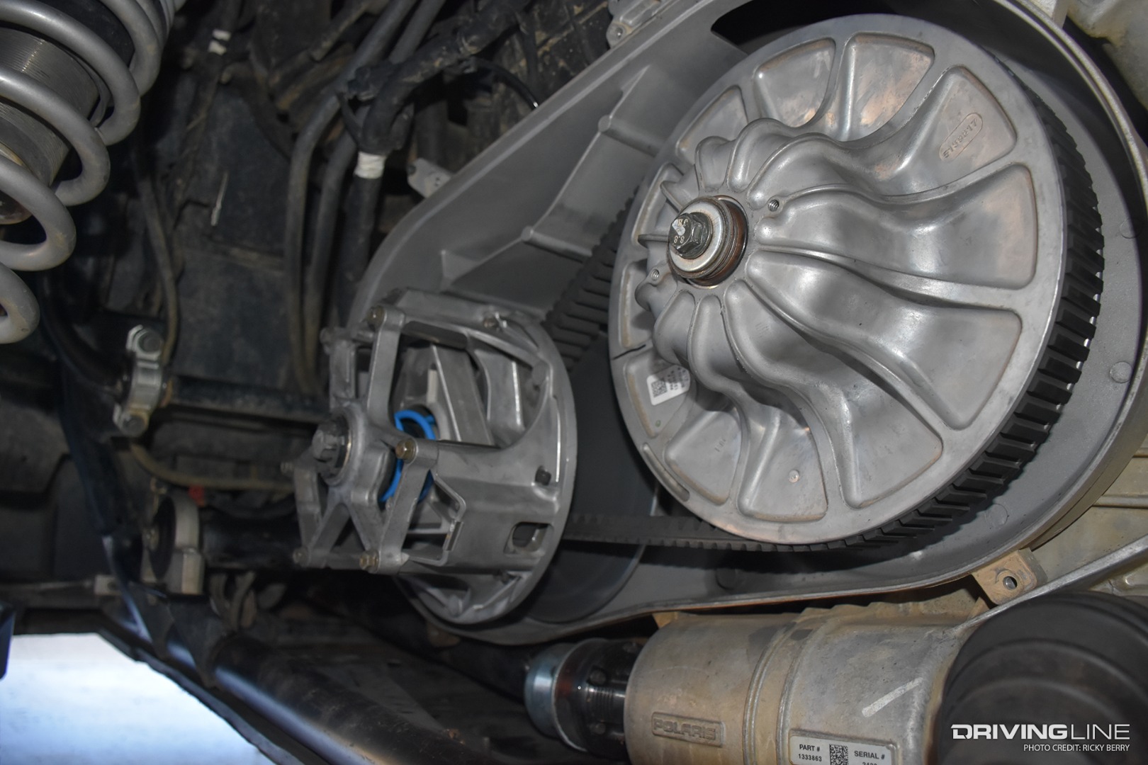 polaris clutch close up