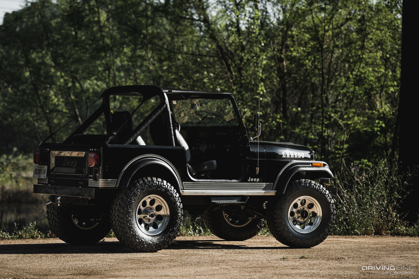 Jeep CJ-7 side angle on Nitto Trail Grappler tires