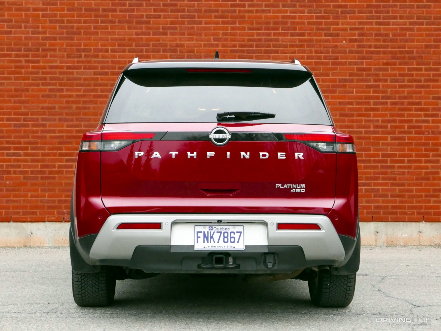 2022 Nissan Pathfinder rear view