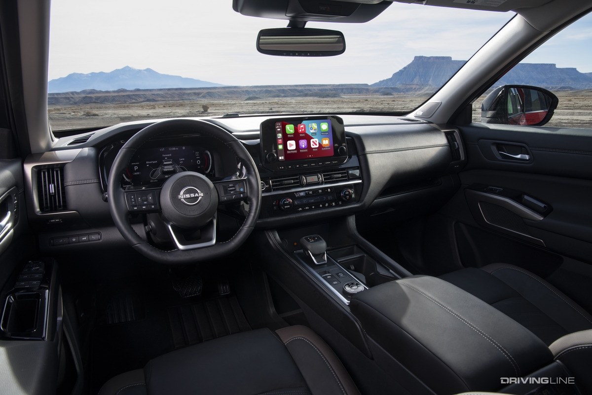 2022 Nissan Pathfinder dashboard