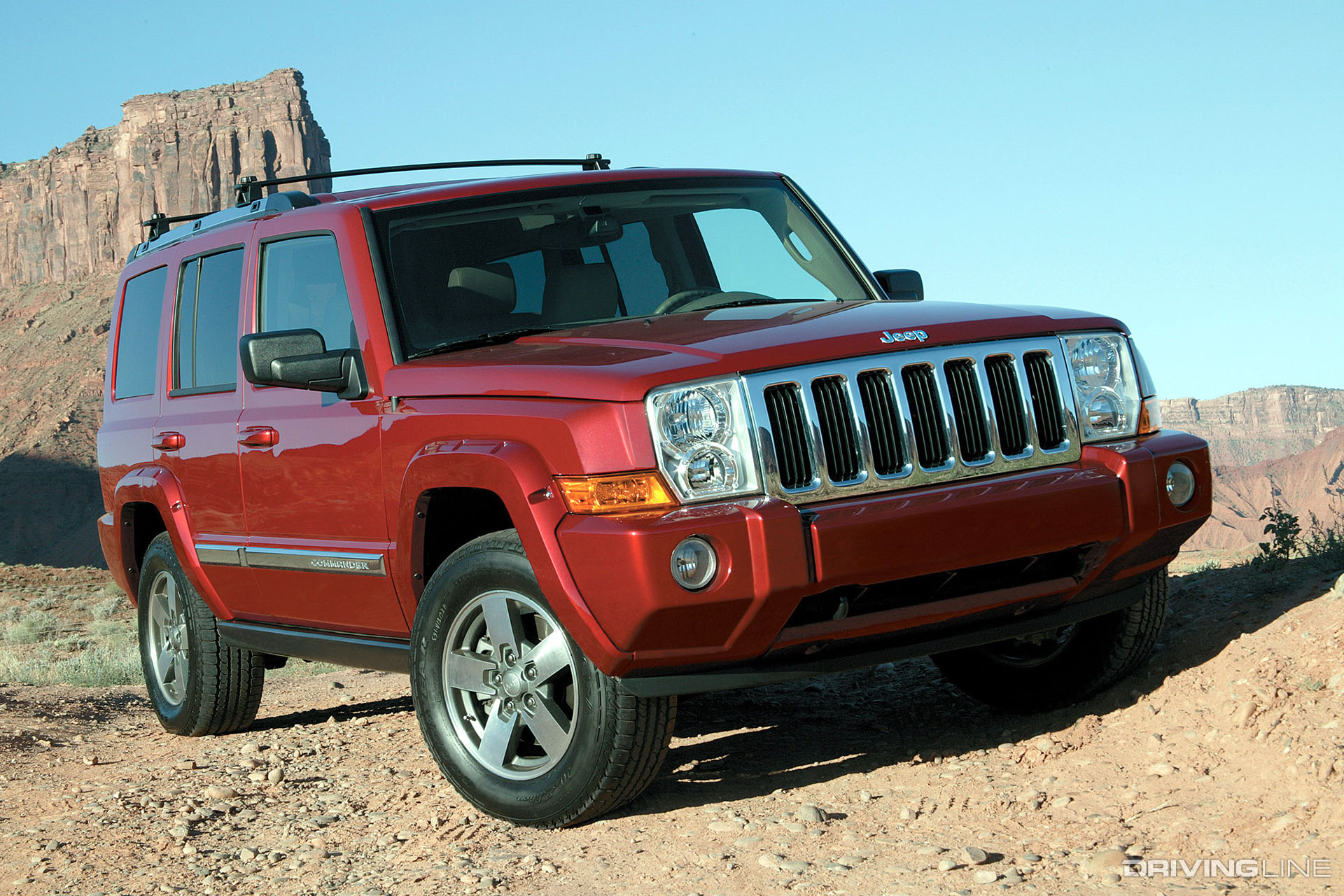 Jeep Commander Red