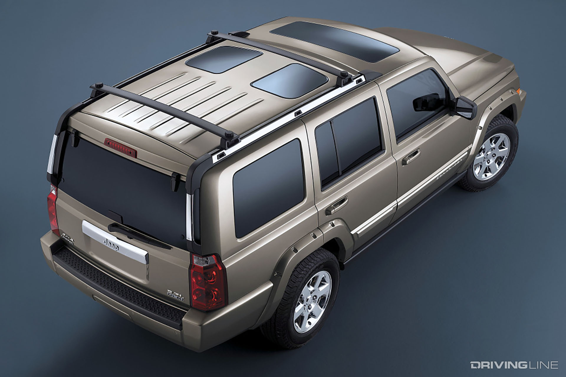 Jeep Commander Rear 3/4 View
