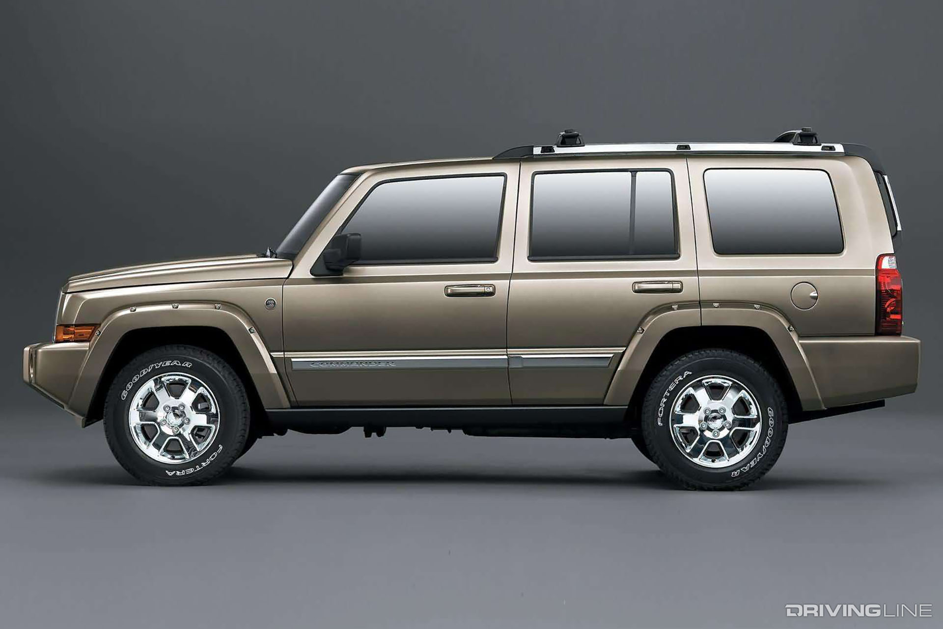 Jeep Commander Side View