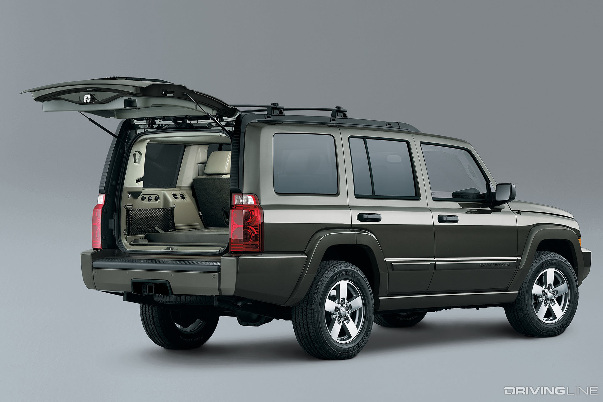 Jeep Commander Rear Hatch Open
