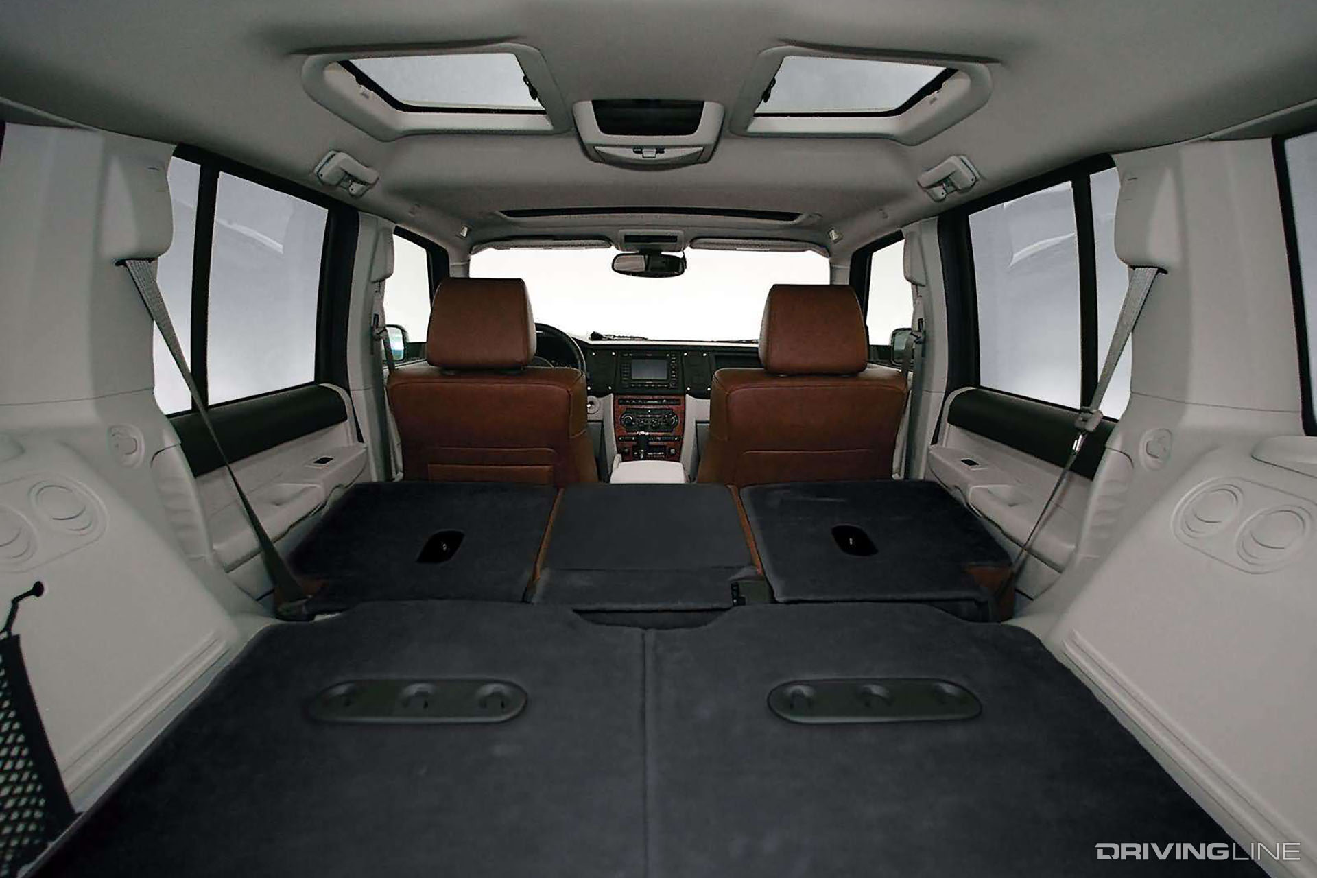 Jeep Commander Cargo Space