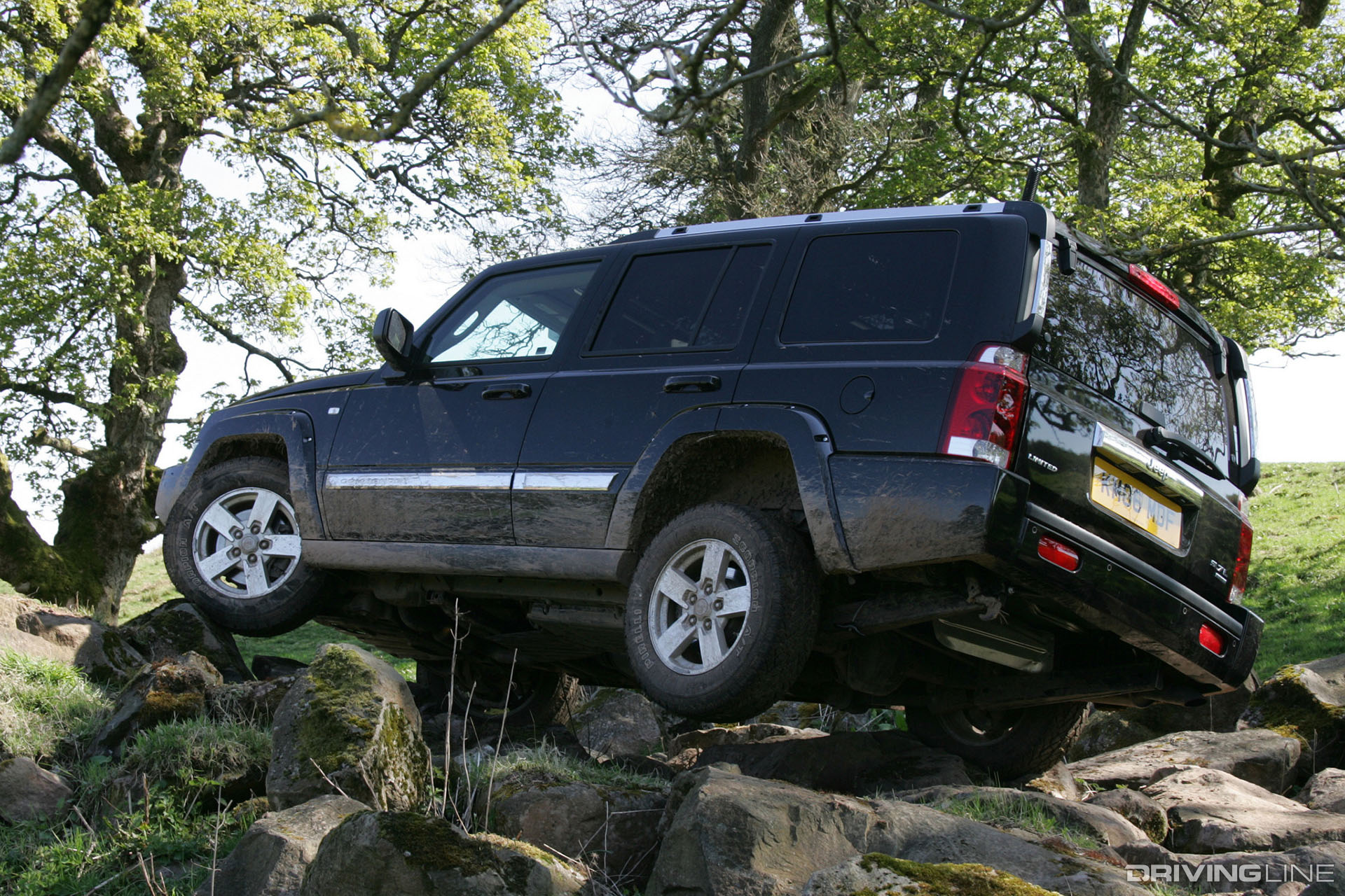 Jeep Commander Off-Roading