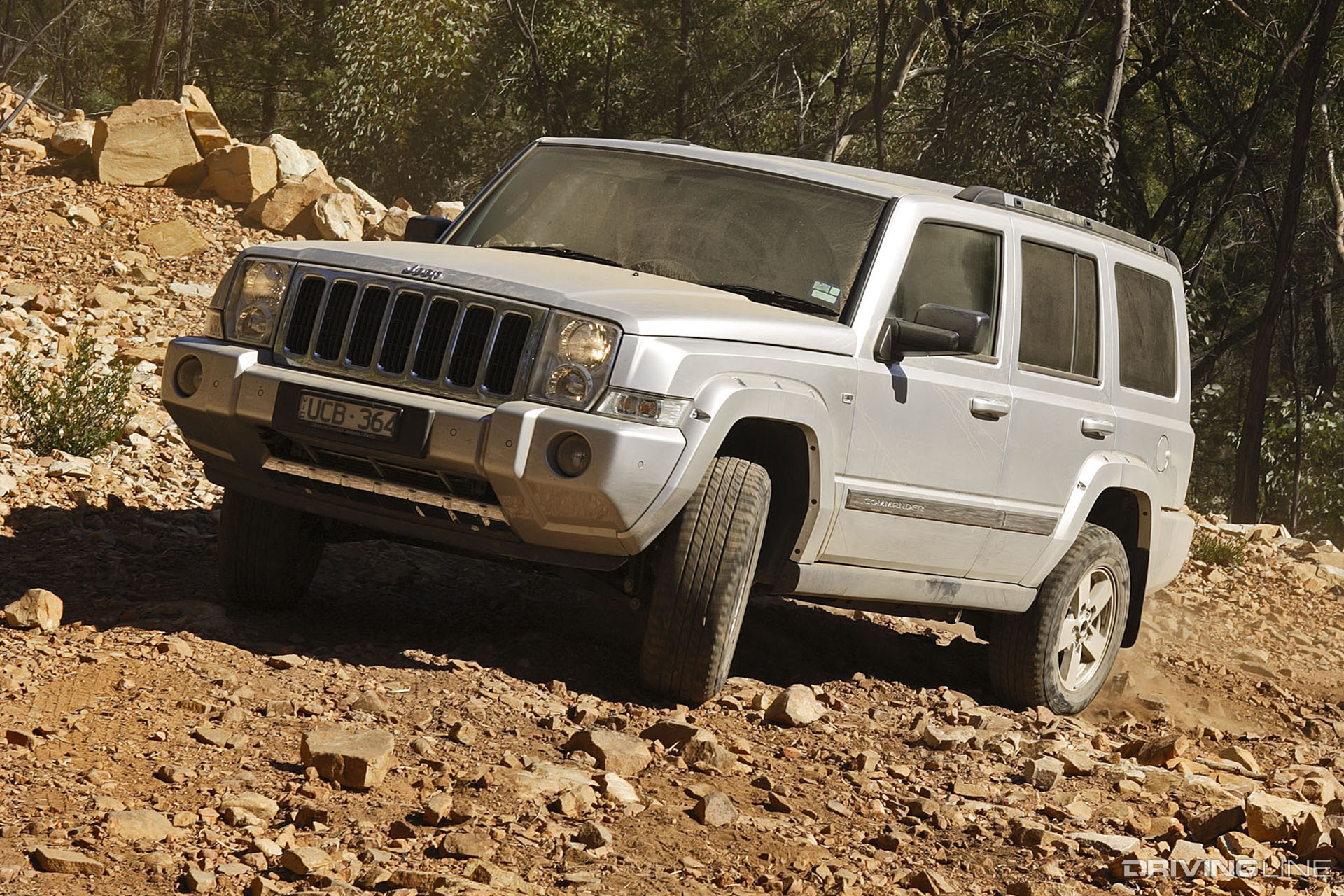 Jeep Commander Off-Roading