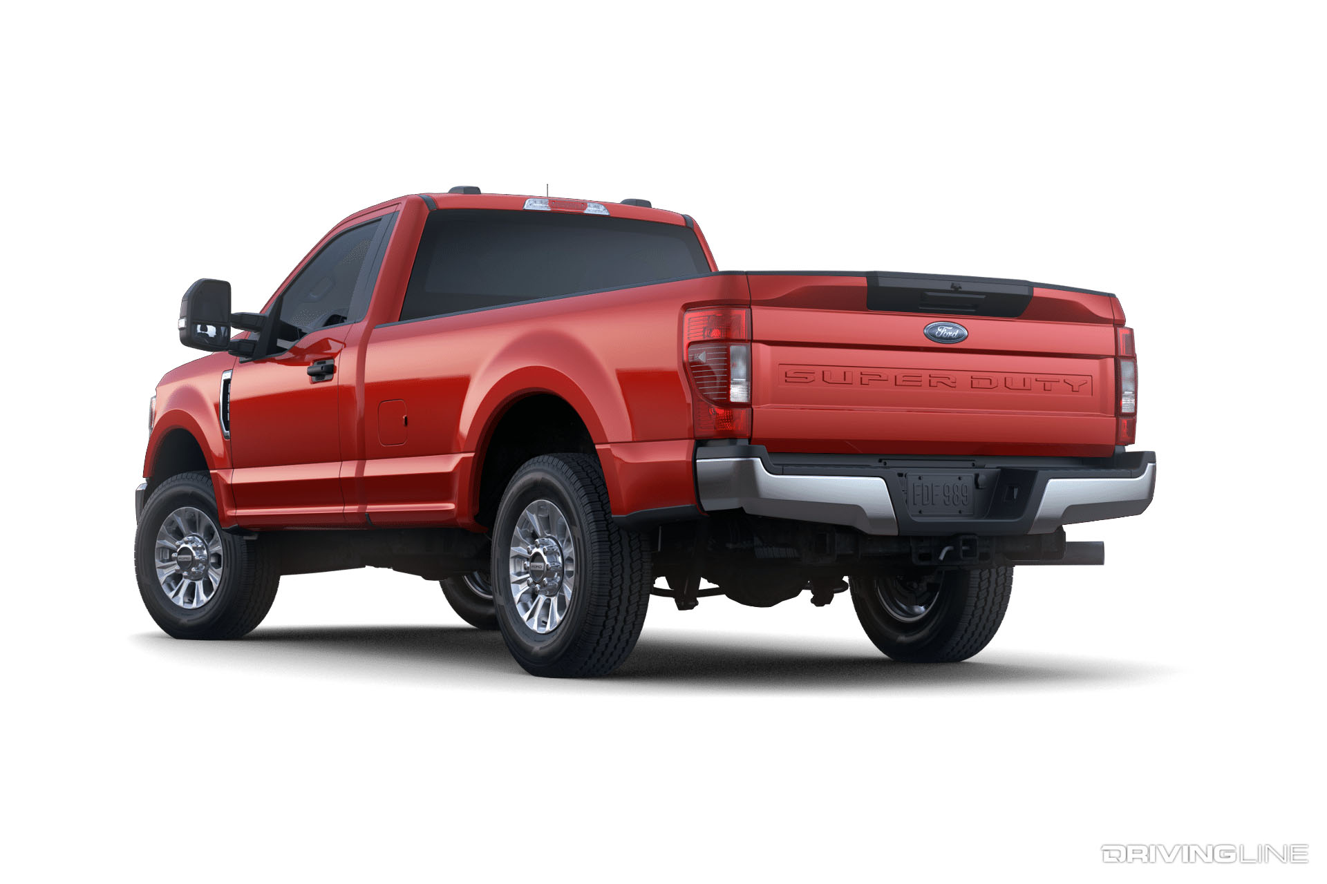 Ford F-250 Super Duty Rear View 2022