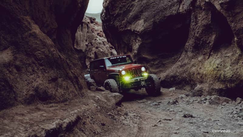 offroading odessa and duran canyons in Jeep on Trail Grappler tiresott