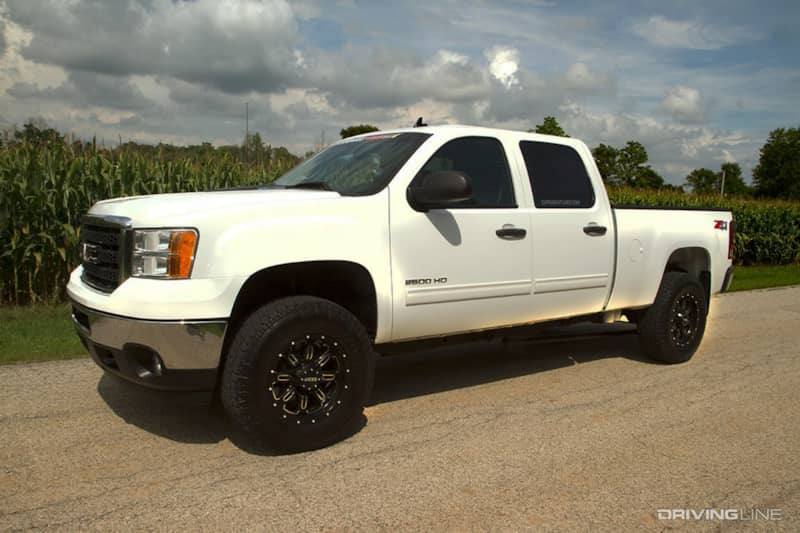 2012 GMC Sierra 2500 LML Duramax on Nitto Terra Grappler A/T Tires