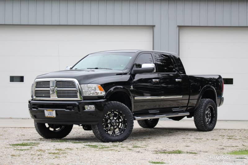Mega Cab Cummins Ram 2500 on Nitto Ridge Grappler Tires