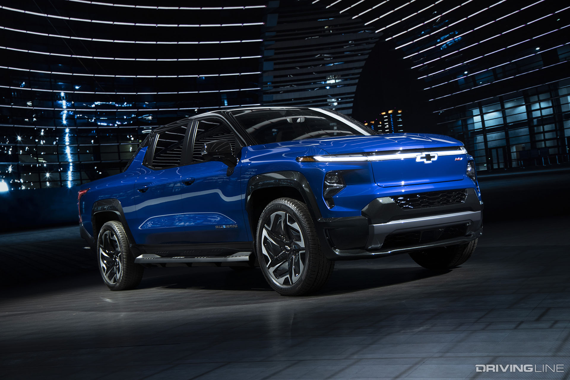 2024 Silverado EV RST Blue
