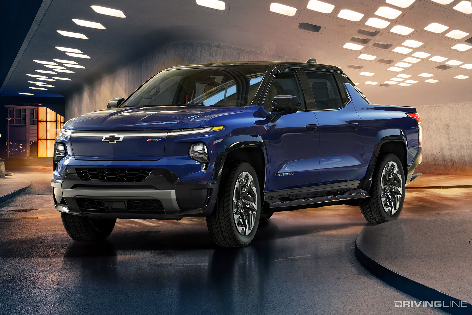 2024 Chevy Silverado EV RST Blue