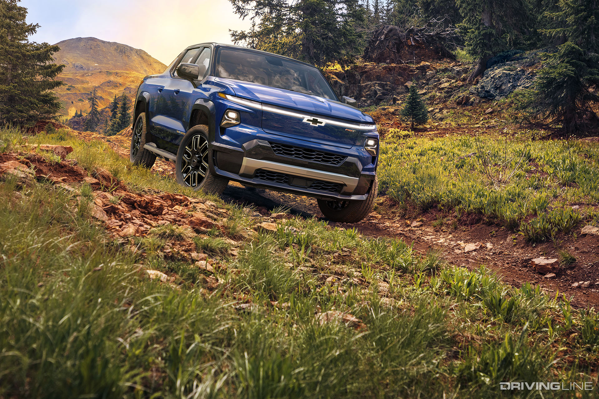 2024 Silverado EV RST Blue