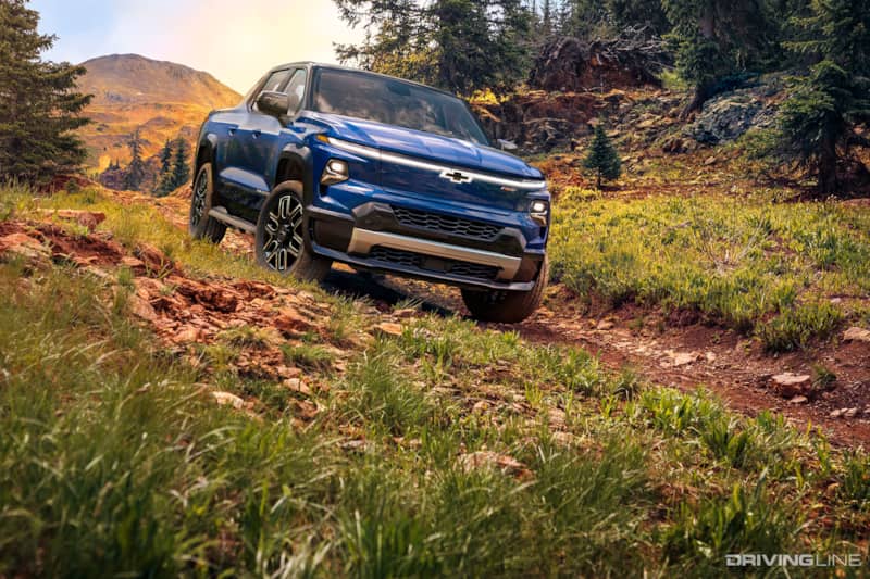 2024 Silverado EV RST Blue