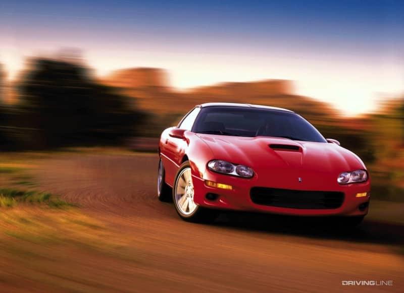 1998 Chevrolet Camaro SS motion blur