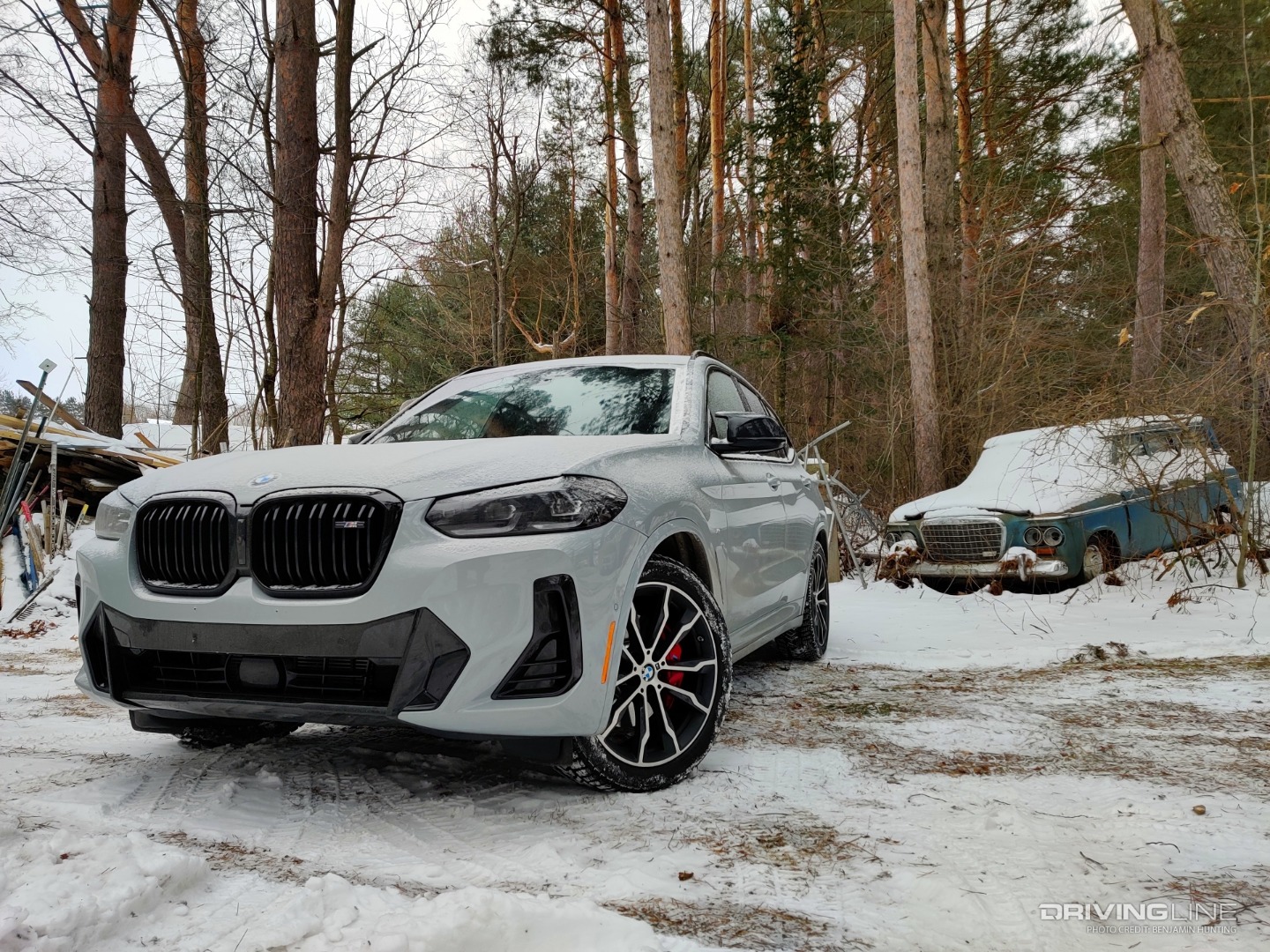 2022 BMW X3 M40i front 3/4 with Studebaker