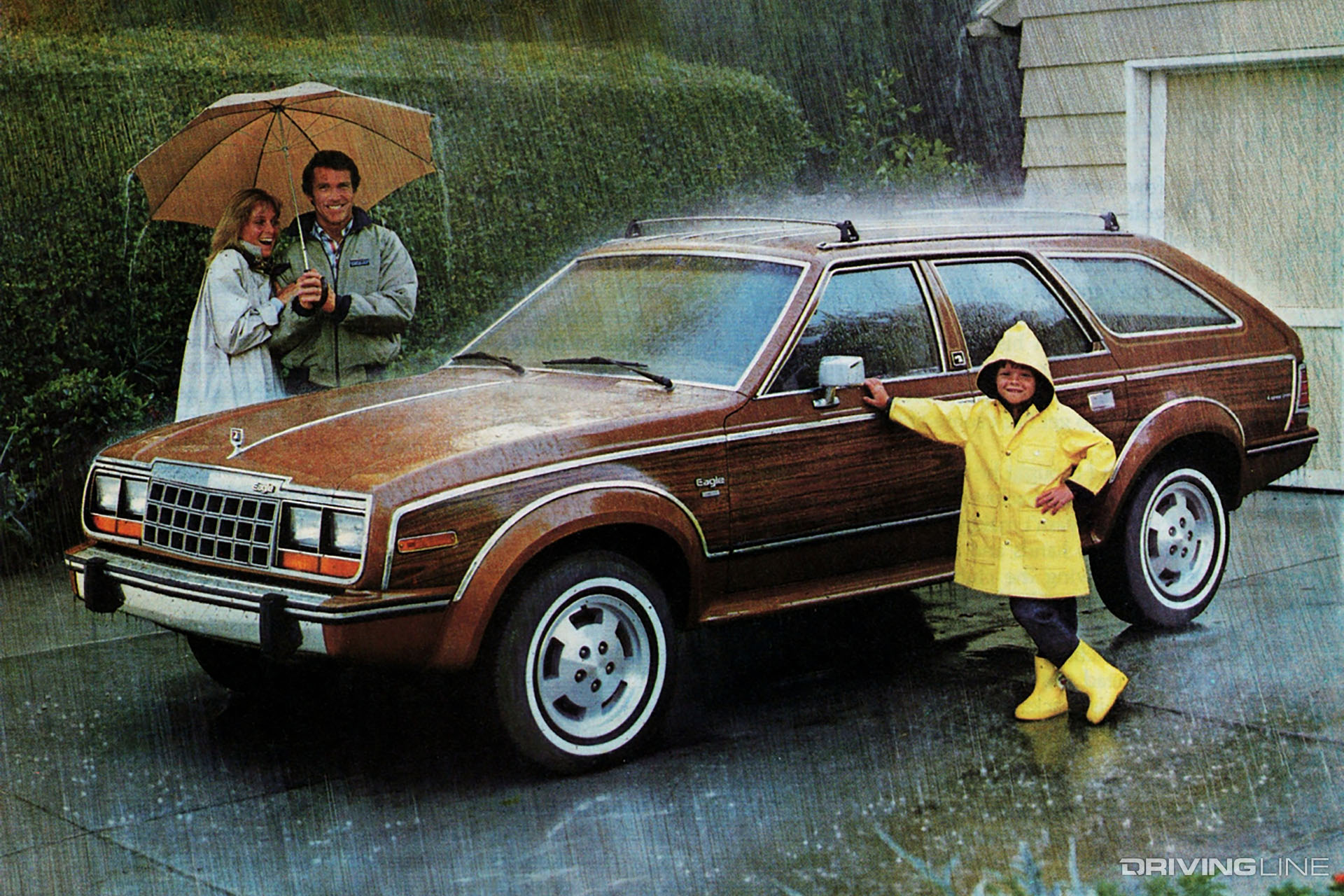 AMC Eagle Wagon Brown